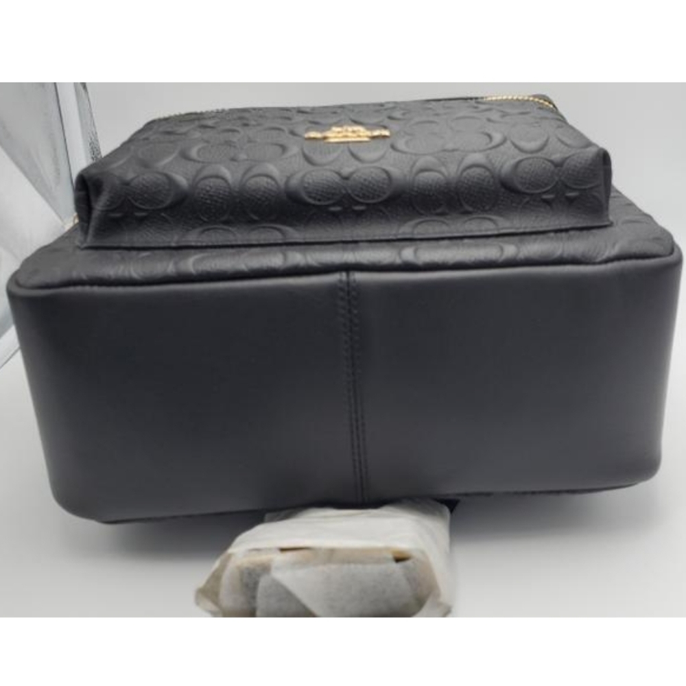 COACH BACKPACK DESIGNER EMBOSSED LEATHER BAG - Picture 8 of 11